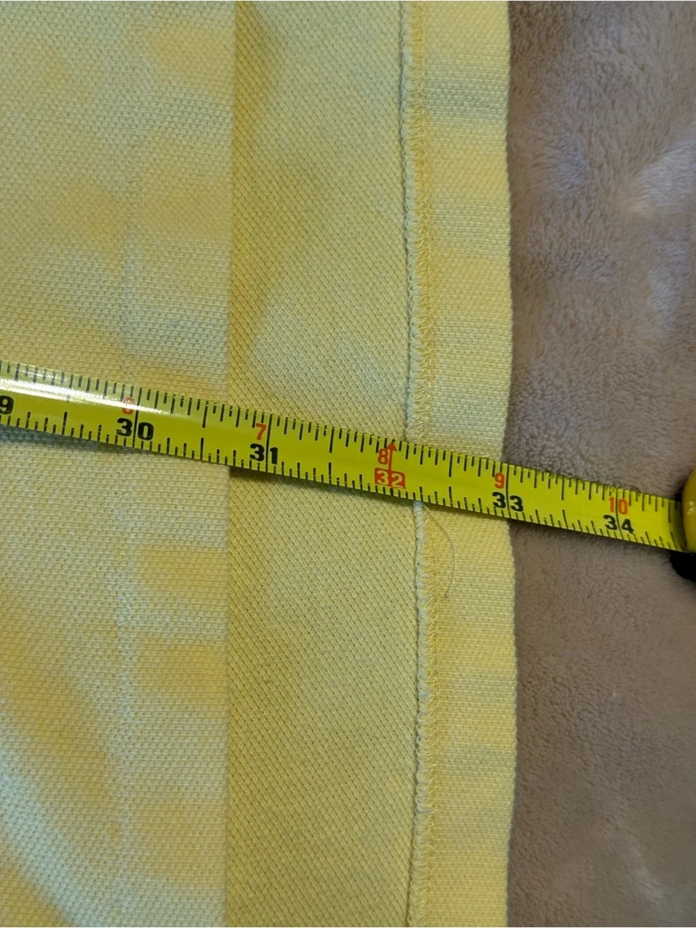Polo Ralph Lauren Men’s XXL Yellow Pique Polo Shirt Classic Pony Logo